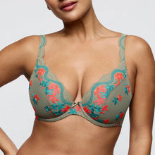 Load image into Gallery viewer, Prima Donna FW26 Cala Luna Botanique Half Padded Plunge Unlined Underwire Bra