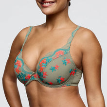 Load image into Gallery viewer, Prima Donna FW26 Cala Luna Botanique Half Padded Plunge Unlined Underwire Bra