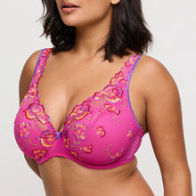 Load image into Gallery viewer, Prima Donna FW25 Devdaha Very Berry Half Padded Plunge Underwire Bra