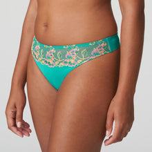 Load image into Gallery viewer, Prima Donna SS24 Lenca Sunny Teal Matching Thong
