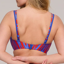 Load image into Gallery viewer, Prima Donna Swim SS25 Skudai Wild Stripes Padded Balcony Underwire Bikini Top