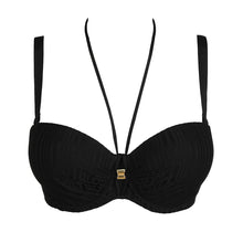 Load image into Gallery viewer, Prima Donna Swim SS25 Kiruna Black Padded Strapless Underwire Bikini Top