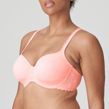 Load image into Gallery viewer, Prima Donna Twist SS23 Sunset Hotel Pink Parfait Padded Heartshape Underwire Bra