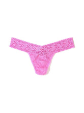Load image into Gallery viewer, Hanky Panky O/S Low Rise Signature Lace Thong Solid Colors