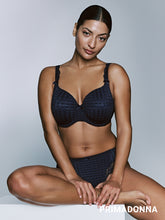 Load image into Gallery viewer, Prima Donna FW26 Madison Velvet Blue Padded Heartshape Underwire Bra