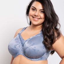 Load image into Gallery viewer, Ulla Viola Full Coverage Padded Strap Underwire Bra Fashion Colours H - L Cup (NEW: Midnight)