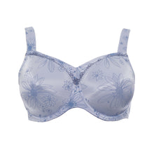 Load image into Gallery viewer, Ulla Viola Full Coverage Padded Strap Underwire Bra Fashion Colours H - L Cup (NEW: Midnight)