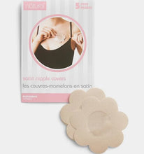 Load image into Gallery viewer, The Natural Satin Nipple Covers (Nude, Black, Leopard Print)