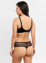Load image into Gallery viewer, Empreinte Amour Black Seamless Unlined Underwire Bra