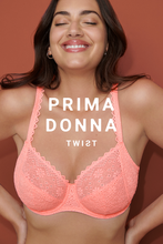 Load image into Gallery viewer, Prima Donna Twist SS23 Sunset Hotel Pink Parfait Full Cup Underwire Bra