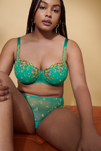 Load image into Gallery viewer, Prima Donna SS24 Lenca Sunny Teal Padded Balcony Underwire Bra