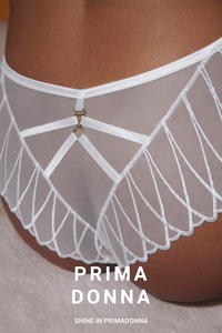 Prima Donna SS24 Arthill White Matching Luxury Thong