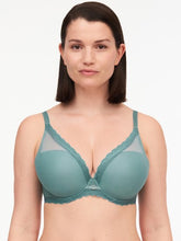 Load image into Gallery viewer, Chantelle Parisian Allure Plunge J-Hook T-Shirt Bra (Vertmousse)