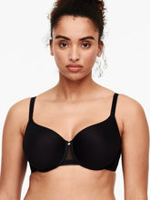 Load image into Gallery viewer, Chantelle C Jolie Memory Foam Underwire J-Hook Convertible Bra (Nude, Black)