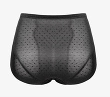Load image into Gallery viewer, Ulla Meghan Natural Rise Control Brief (Black + Bisque)