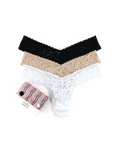 Load image into Gallery viewer, Hanky Panky 3 Multi Packs Thongs Low + Original Rise