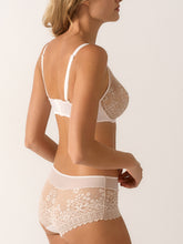 Load image into Gallery viewer, Empreinte Melody Lace Seamless Full Cup Padded Strap Underwire Bra (Caramel + Gold)