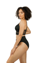 Load image into Gallery viewer, Parfait Mia Lace Strings Wireless Padded Bralette (Black)