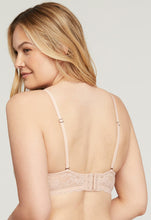 Load image into Gallery viewer, Montelle (New Sizes + Colours) Cup Sized Non-Underwire Convertible Lace Bralette (Skylight, Champagne)