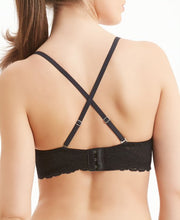 Load image into Gallery viewer, Montelle Cup Sized Non-Underwire Convertible Lace Bralette Basic Colours (Black, Red, White, Nude)