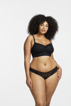 Load image into Gallery viewer, Montelle Cup Sized Non-Underwire Convertible Lace Bralette Basic Colours (Black, Red, White, Nude)