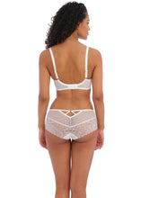 Load image into Gallery viewer, Freya Temptress White Moulded Plunge Underwire Removable String Bra
