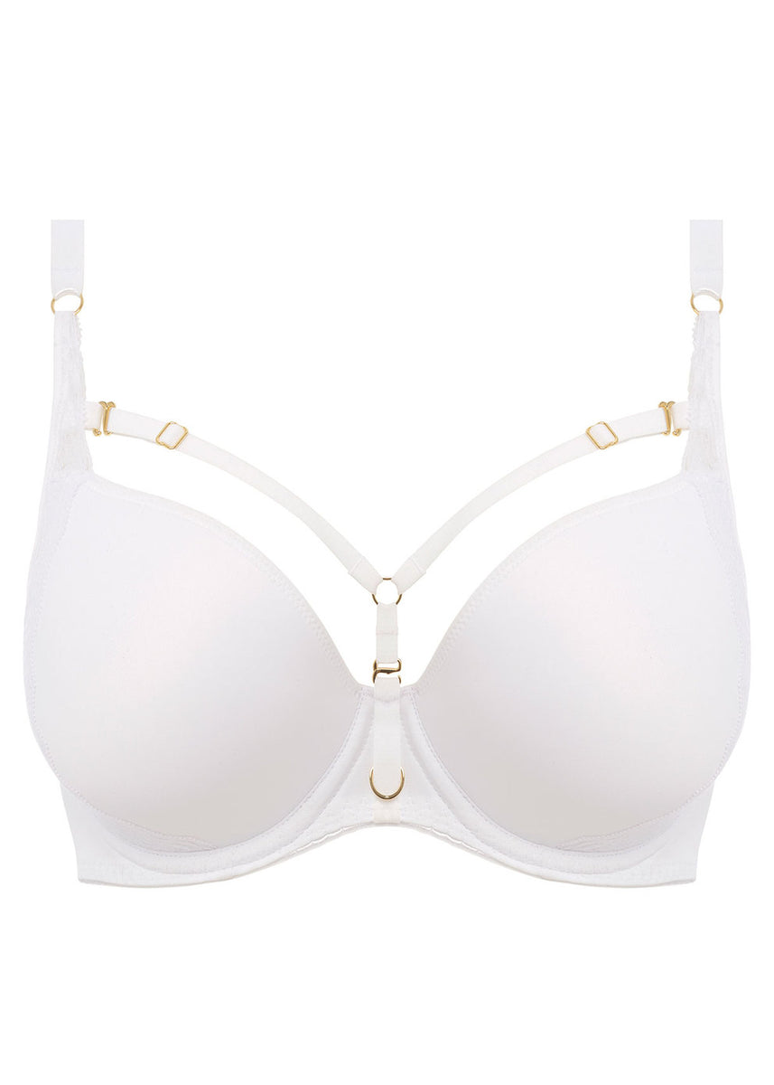 Freya SS22 Temptress White Moulded Plunge Underwire Removable