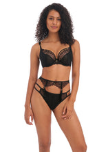Load image into Gallery viewer, Freya Temptress Black Garter Belt