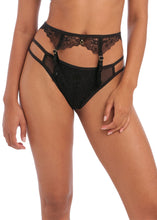 Load image into Gallery viewer, Freya Temptress Black Garter Belt