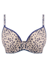 Load image into Gallery viewer, Freya SS22 Wild Side Print Moulded Plunge J-Hook Convertible Underwire Bra