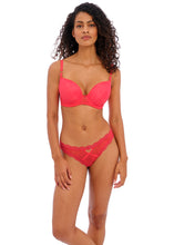 Load image into Gallery viewer, Freya Fatale Chilli Red Moulded Plunge Underwire Bra