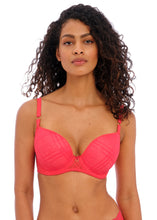 Load image into Gallery viewer, Freya Fatale Chilli Red Moulded Plunge Underwire Bra