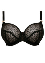 Load image into Gallery viewer, Freya Starlight Side Support Unlined Balcony Underwire Bra (Black + Slate)
