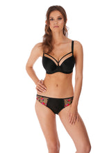 Load image into Gallery viewer, Freya Awakening Black + Limited Edition White Moulded Strappy Plunge Underwire Bra