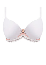 Load image into Gallery viewer, Freya Festival Vibe White Coral Moulded Plunge Underwire J-Hook Bra