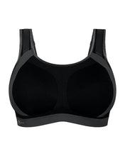 Load image into Gallery viewer, Anita Extreme Control Plus Non-Underwire Non-Padded Sports Bra Black + Smart Rose