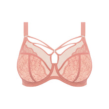 Load image into Gallery viewer, Elomi Brianna Full Cup Plunge Strings Underwire Unlined Bra (Ash Rose)