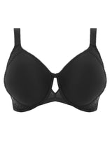 Load image into Gallery viewer, Elomi Charley Moulded Spacer Seamless Underwire Bra (Fawn + Black)