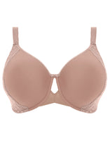 Load image into Gallery viewer, Elomi Charley Moulded Spacer Seamless Underwire Bra (Fawn + Black)