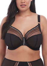 Load image into Gallery viewer, Elomi Matilda J-Hook Plunge Underwire Non-Padded Bra (Black)