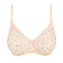 Load image into Gallery viewer, Empreinte Aurore Sable Dore Seamless Unlined Lace Underwire Bra
