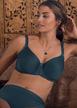Load image into Gallery viewer, Fantasie Ana Teal Moulded Spacer Side Support Full Cup Underwire Bra