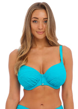 Load image into Gallery viewer, Fantasie Swim Bluebird Beach Waves Full Cup Unlined Underwire Bikini Top