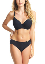 Load image into Gallery viewer, Fantasie Ottawa Matching Mid Rise Textured Bikini Brief (Black, Ink)