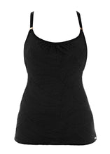 Load image into Gallery viewer, Fantasie Ottawa Scoop Neck Underwired Tankini (Pacific Blue, Black)