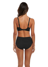 Load image into Gallery viewer, Fantasie Ottawa Matching Deep Gathered High Waist Bikini Brief (Black)