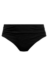 Load image into Gallery viewer, Fantasie Ottawa Matching Deep Gathered High Waist Bikini Brief (Black)