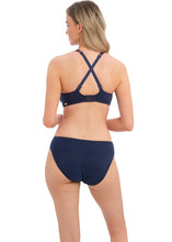 Load image into Gallery viewer, Fantasie Ottawa Convertible Strap Plunge Underwire Bikini Top (Black, Ink)