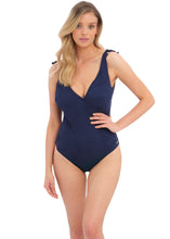 Load image into Gallery viewer, Fantasie Ottawa Underwire Plunge One Piece Swimsuit (Black, Ink)