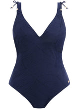Load image into Gallery viewer, Fantasie Ottawa Underwire Plunge One Piece Swimsuit (Black, Ink)